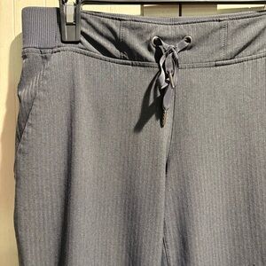 Athleta Gray Wide Leg Lounge Pants